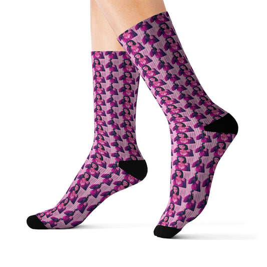 Naiomi Patterned Sublimation Socks